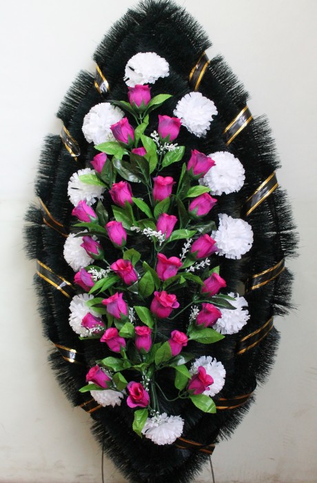 П096 Венок ритуальный Н=1,1м