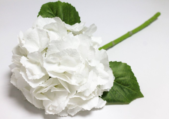 В12083 Б/С Гортензия (Real Touch) живая на ощупь(это не силикон!), голова 20см 58см