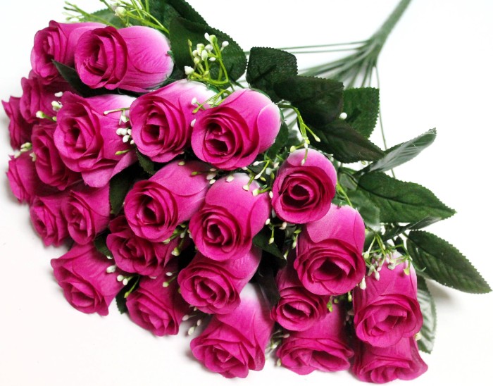 Б12242 Б/С Букет 24 головы много слоев бутон"Обелиск"50см(3микс)