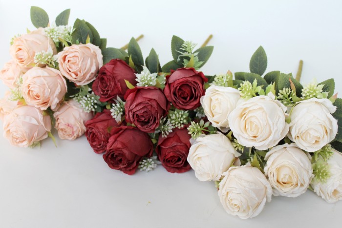 Б11757 Б/С Букет обожженый бутон 7г."Афина"Н46см(3микс)