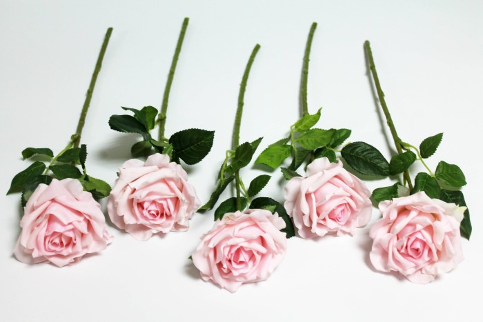 О12084 Б/С Роза (Real Touch) живая на ощупь(это не силикон!)44см