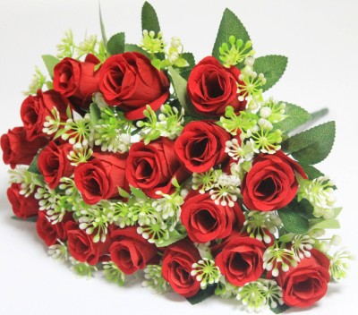 Б12160 Б/С Букет роз чистобархат.18 гол.&quot;Факел&quot;40см(6шт)