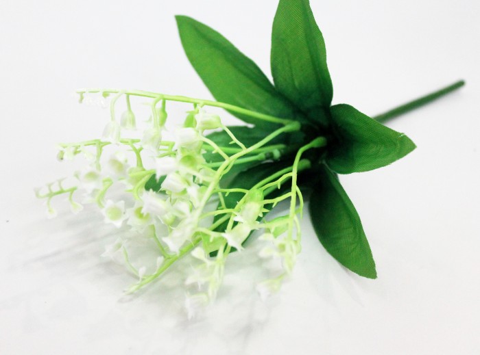 Б11581 Б/С Букет 7веток 42 цветка ландыш"Майский"Н21см(50шт)