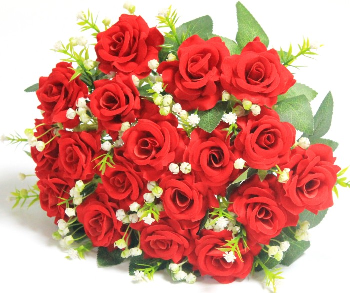 Б12161 Б/С Букет чистобархатный 18 голов мелк.открыт.роз"Волга"38см(6шт)