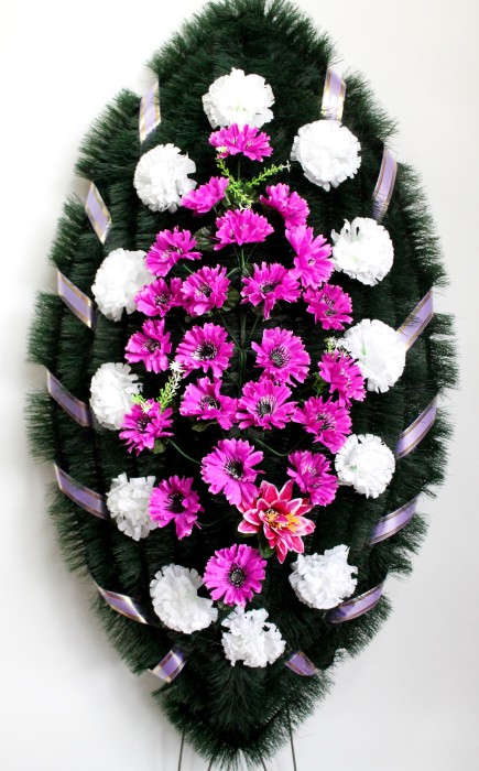 П083 Венок ритуальный Н=1,1м