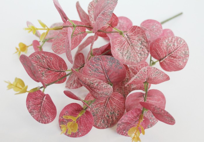 Б11656 Б/С Бук.крупн.лист эвкалипт цв.5в."Перрина"Н37см(5шт)