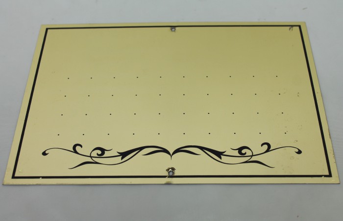 Р1115 Б/С Табличка метал с компл.букв ШИРОК.-10 шт(240*185)