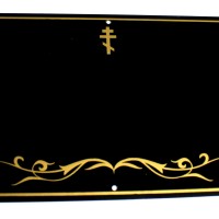 черная(крест)