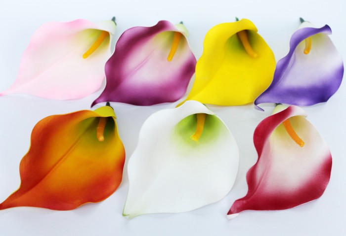 Г7406 Б/С Голова Каллы очень большая латексная Н20см d=10cм(50шт)