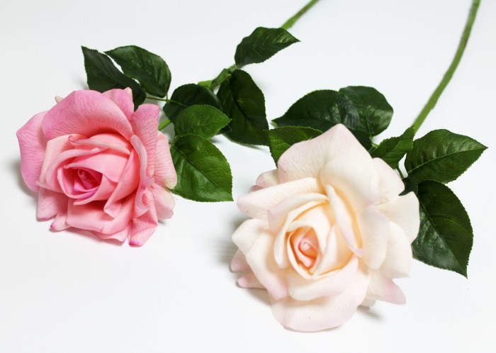 О12087 Б/С Роза (Real Touch) живое на ощупь(это не силикон!) 65см