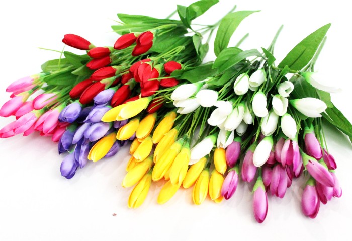 Б10501 Б/С Букет крокусов"Ералаш"21голова Н37см(20микс)