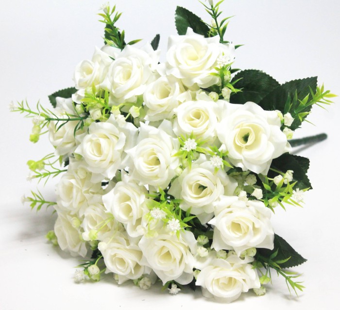 Б12165 Б/С Букет роз 18 гол."Эвелина"38см(10шт)