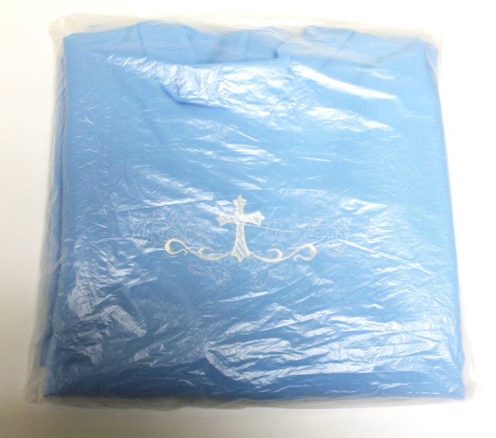 Р3849 Платье воротник стойка с вышивкой