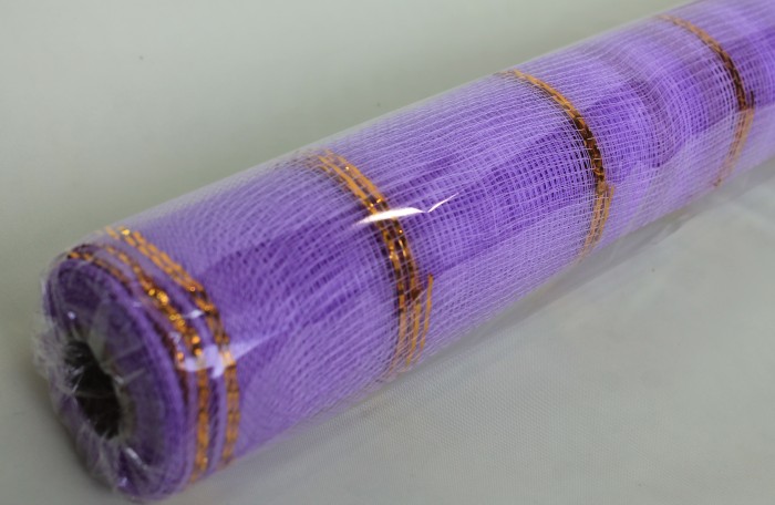 ЛС1519 Б/С Сетка золотая полоса (53см-7,3м)