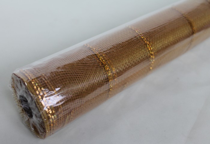 ЛС1519 Б/С Сетка золотая полоса (53см-7,3м)