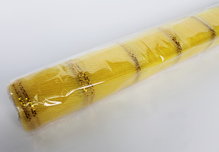 ЛС1519 Б/С Сетка золотая полоса (53см-7,3м)