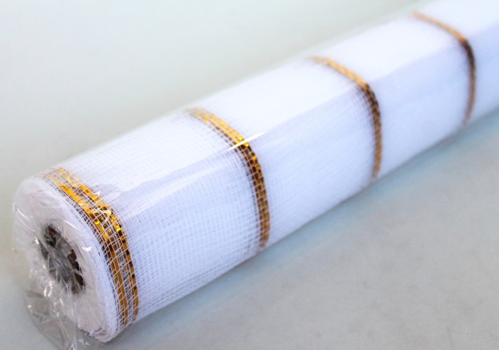 ЛС1519 Б/С Сетка золотая полоса (53см-7,3м)