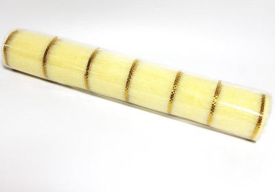 ЛС1519 Б/С Сетка золотая полоса (53см-7,3м)