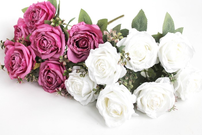 Б11643 Б/С Букет роз"Лаура"обожженный 7г.Н43см(4микс)