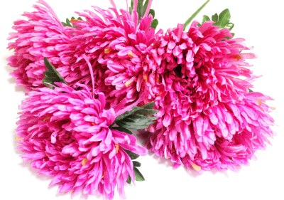 Б12091 Б/С Букет хризантем 18слоев 20см 3цвета"Гризли"5гол.58см