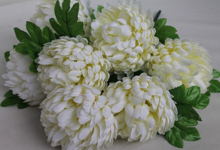 Б10268 Бук.хриз.помпонной"Панда"13сл.7г.Н52см(8микс)