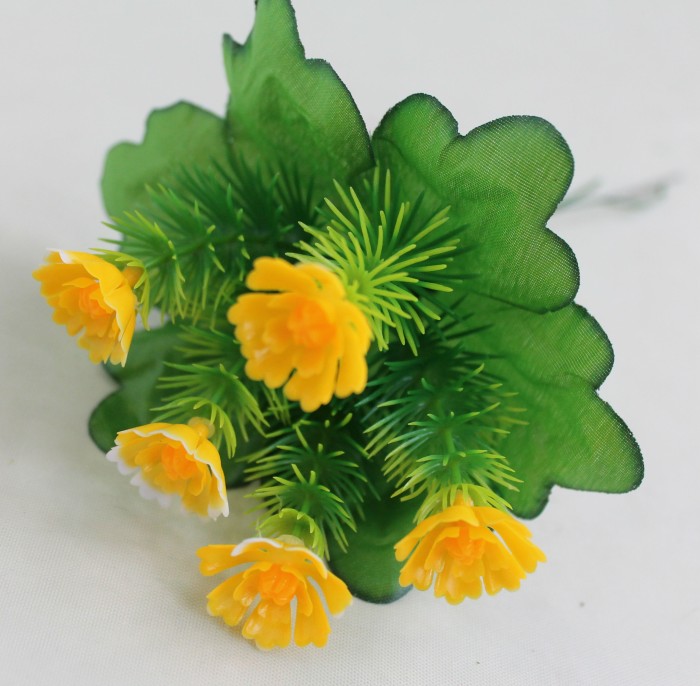 Б10936 Букет Лютики-цветочки 4  Н24см(100микс)