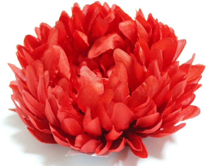 Г12090 Б/С Голова обьемной хризантемы 17слоев 17см 3 цвета"Гималайская"(20шт)