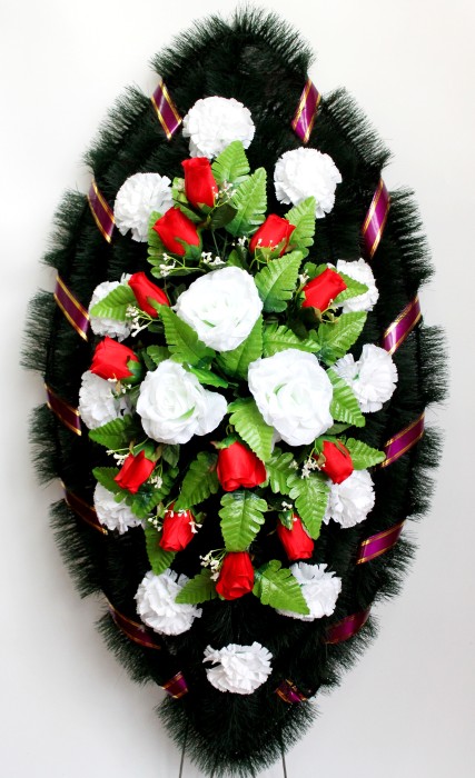 П095 Венок ритуальный Н=1,1м