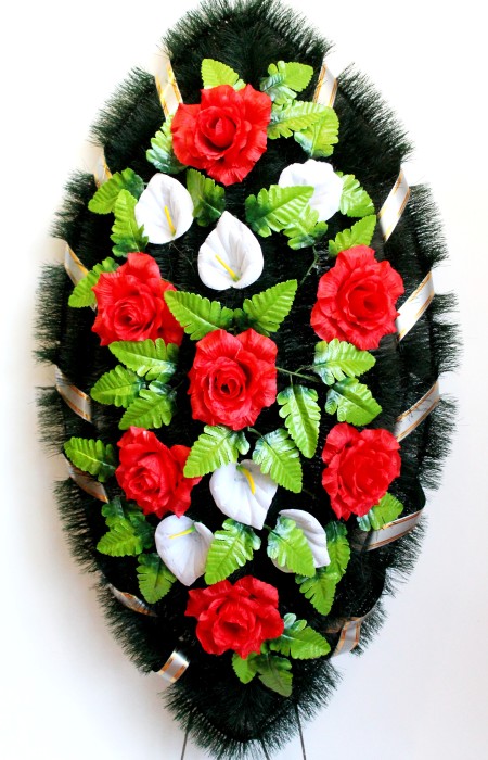 П075 Венок ритуальный Н=1,1м