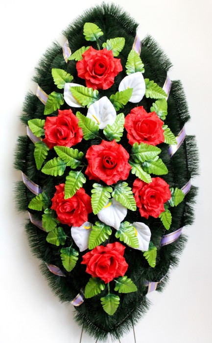 П075 Венок ритуальный Н=1,1м