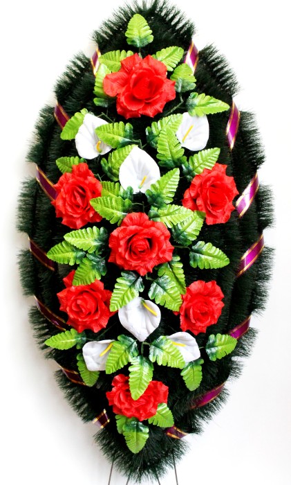 П075 Венок ритуальный Н=1,1м