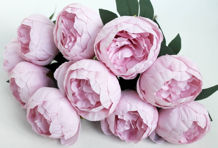 Б11645 Б/С Букет 10 голов пион"Салман"Н49см(3микс)