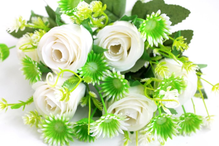 Б11763 Б/С Букет роз 7 гол."Генуя" Н35см(10микс)