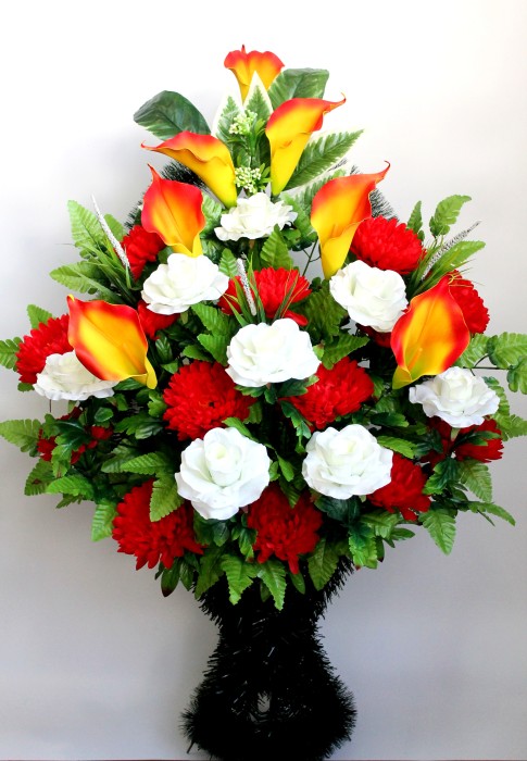 П002 Корзина декор.ритуальная Н=1,25м