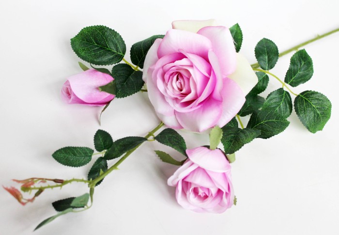 В11984 Б/С Ветка высокая роза 3г."Либерти"80см