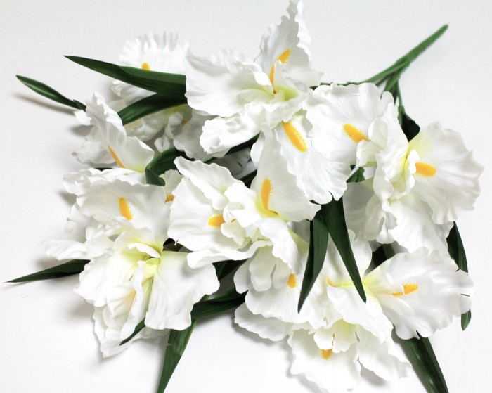 Б9144 Б/С Бук. ирис по расцветкам 7 гол.оригинал."Лорион"65см(10шт)