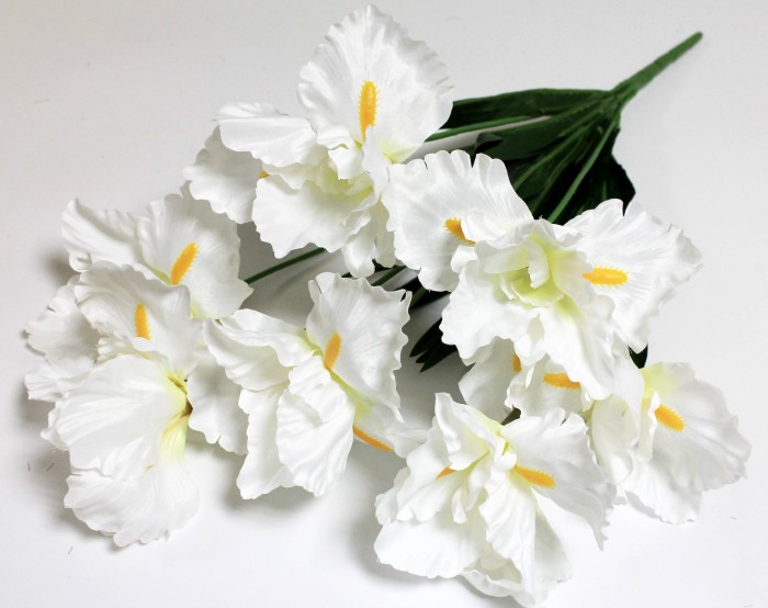 Б9144 Б/С Бук. ирис по расцветкам 7 гол.оригинал."Лорион"65см(10шт)