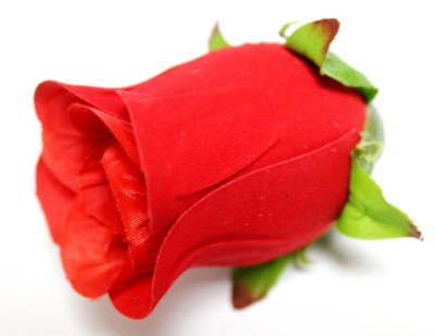 Г12248 Голова большой яркий бархатный бутон "Редсон" 8см(20шт)