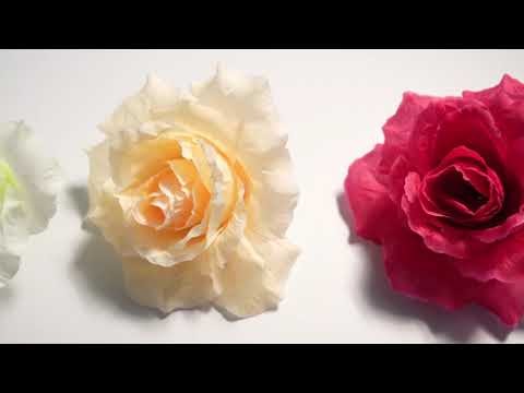 Г7186 Б/С Роза"Вероника"хлопок 7 слоев 17см(20/300шт)