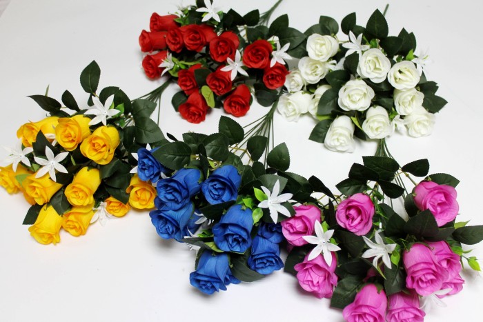 Б12249 Букет 12 гол.бутон"Любимчик" 48см(10микс)