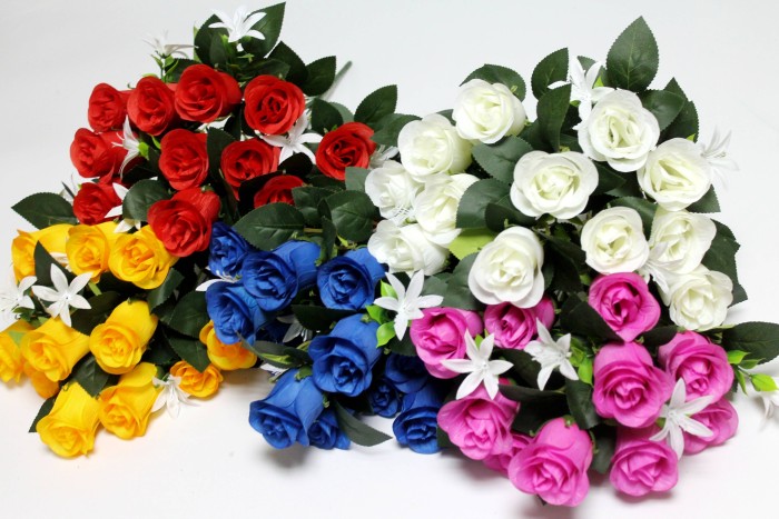 Б12249 Букет 12 гол.бутон"Любимчик" 48см(10микс)