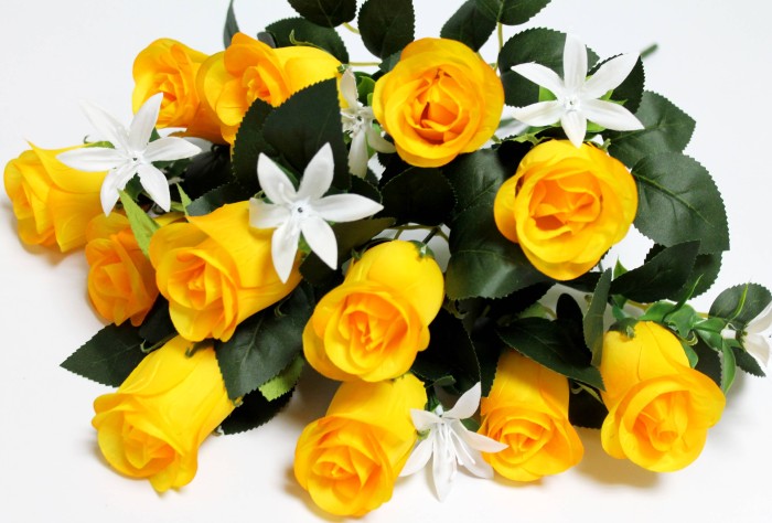 Б12249 Букет 12 гол.бутон"Любимчик" 48см(10микс)