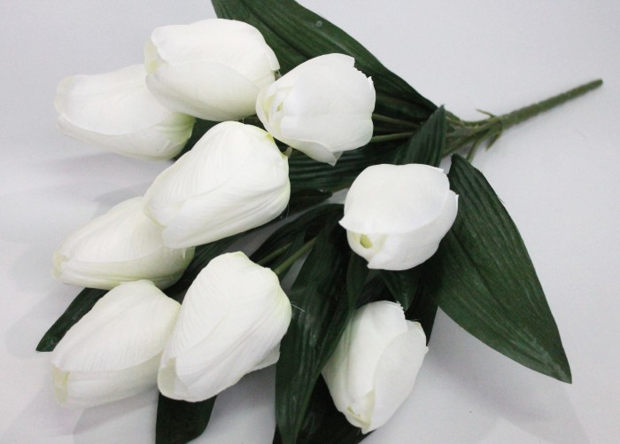 Б10535 Букет круп.тюльпана"Герцогиня"9г.Н53см(20микс)