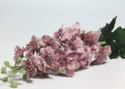 В12175 Б/С Дельфиниум"Розовый закат"80см(3шт)