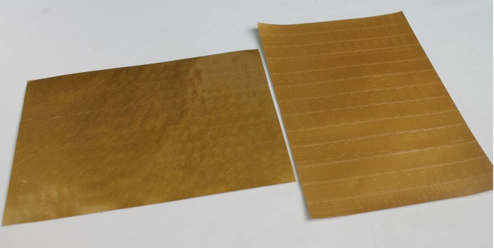 Р1951 Комплект букв для таблички (уп-на10шт.)