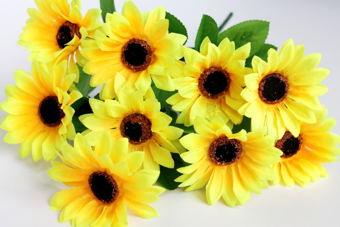 Б9946 Букет подсолнухов"Солнечный"9г.Н47см(20шт)