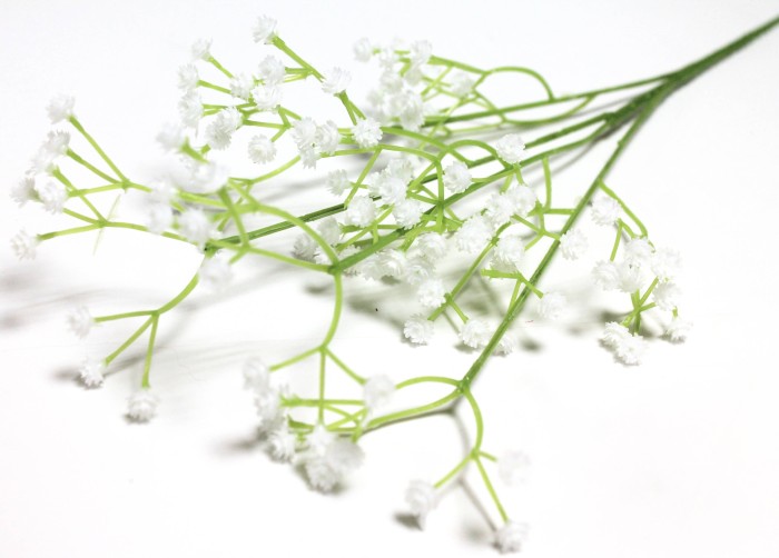 В9201 Б/С Ветка гипсофила пышная Н66см(10шт)