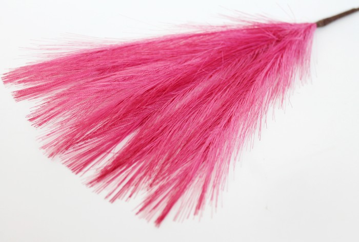 Б11828 Б/С Букет ковыль цветной 7 веток 42см(20шт)