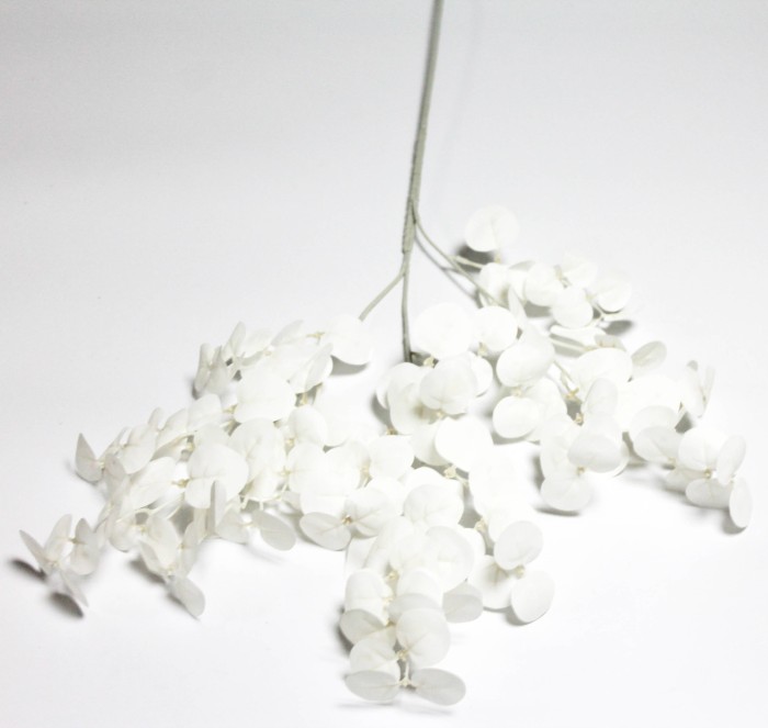 В12101 Б/С Ветка белый эвкалипт высокий 3вет.90см(10шт)