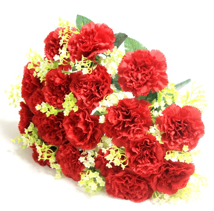 Б12177 Б/С Букет гвоздик 18 голов с доб."Алмаз"Н38см(3шт)